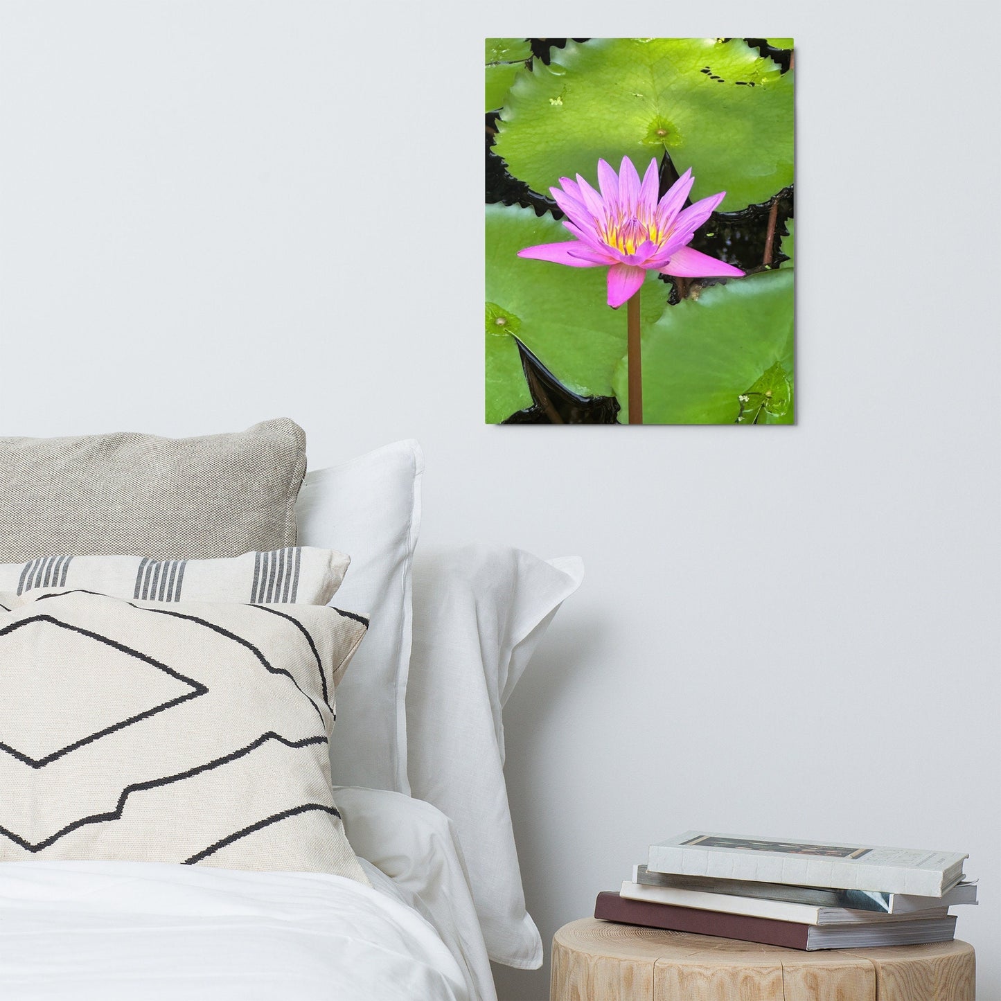 Metal print of Pink Lotus Flower