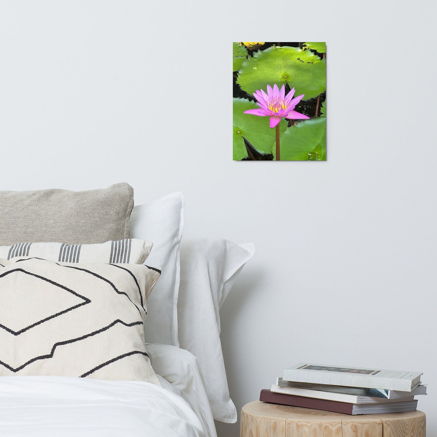 Metal print of Pink Lotus Flower