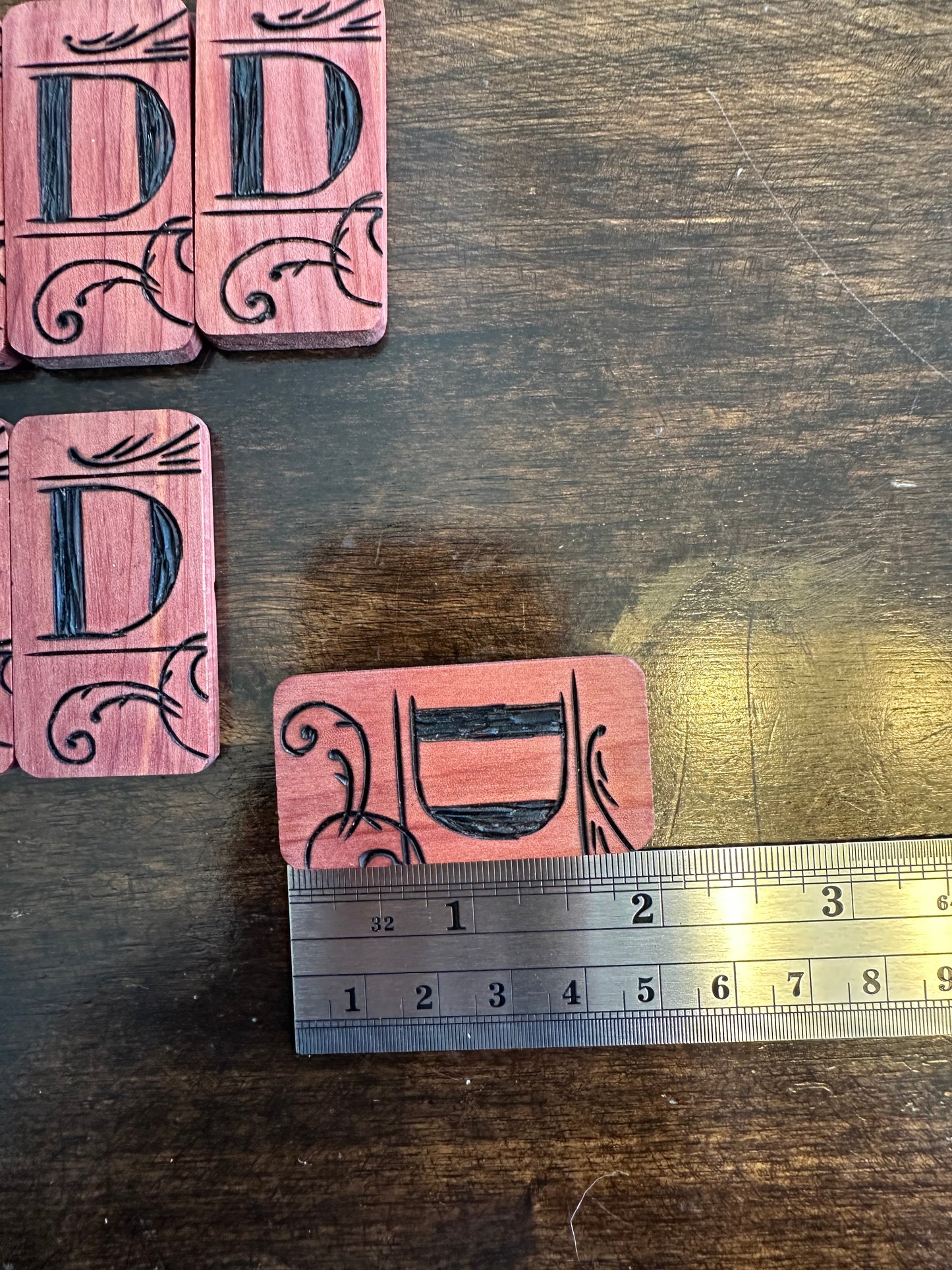 Cedar Domino Box