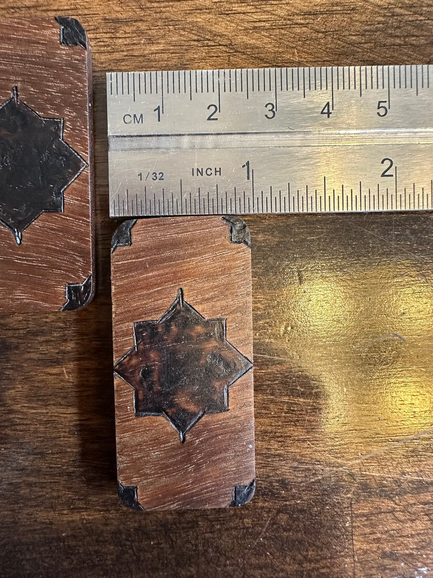Walnut Domino Box