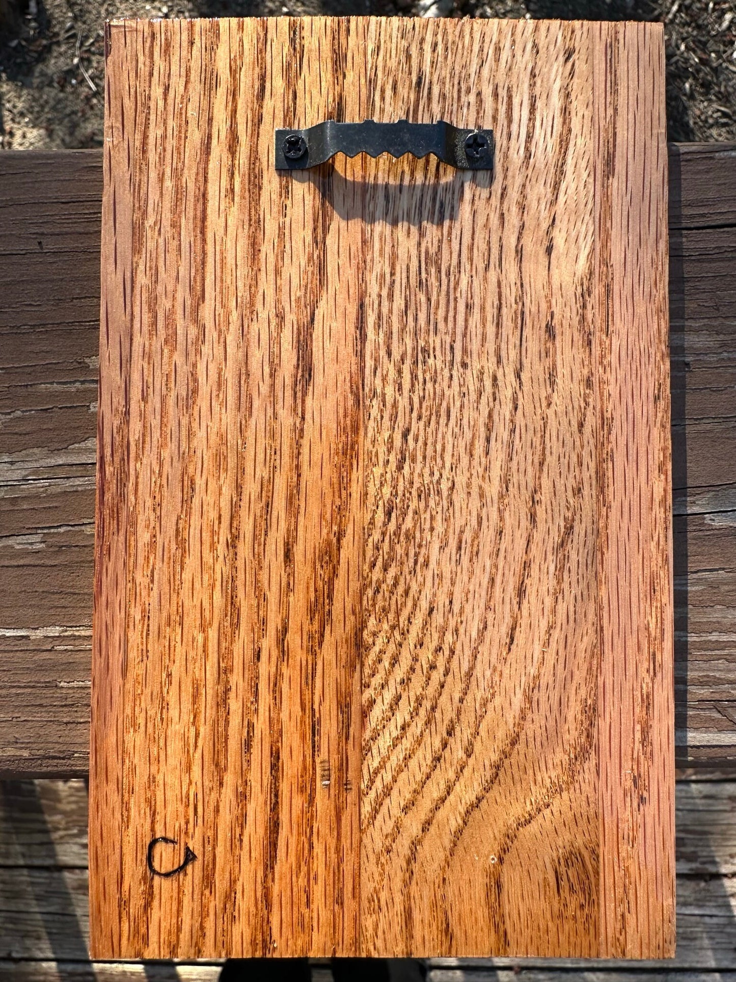 Wood Burned Puerto Rican Rounded Flag & Icon with Tribal iconography and Cultural Border - Metallic Acrylic Paint  for flag colors - WEPA